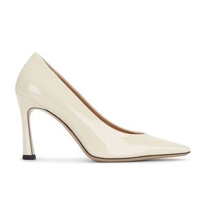 THE ATTICO Juno 95mm Pump in White size 38